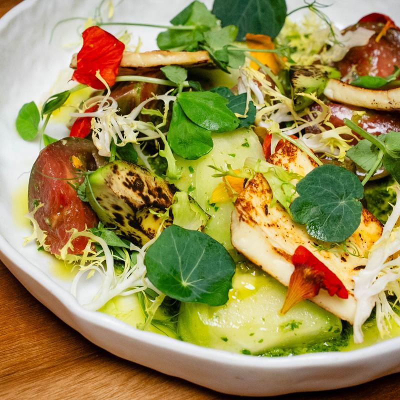 Heirloom Tomato & Hamachi Salad