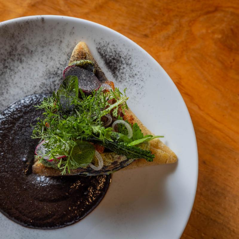 Pork belly tetela